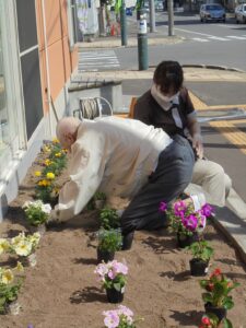 花植え3