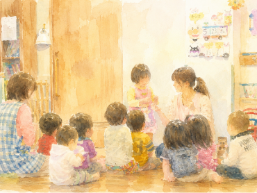 子供がのびのび育つ環境の画像